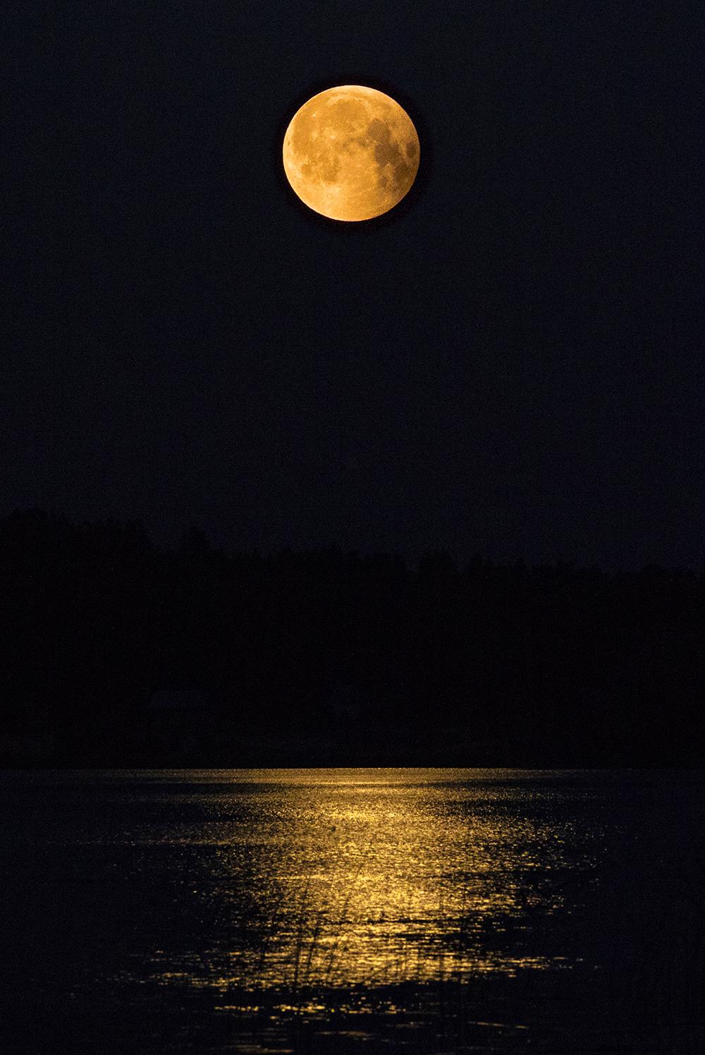 Valokuvaaja Timo Ahola -  - Moon bridge, moonlight, kuunsilta, kuutamo. (c) Valokuvaaja Timo Ahola